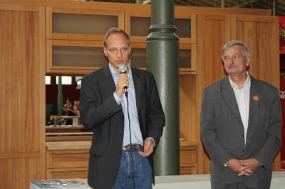 Zum Abschluss der Veranstaltung bedankte sich auch  Carsten Spallek, Bezirksstadtrat und Kandidat fr das Amt des Bezirksbrgermeisters, bei den Preistrgern fr ihr Engagement.